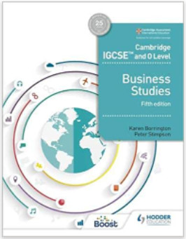 Cambridge IGCSE and O Level Business Studies Student's Book 5th Edition